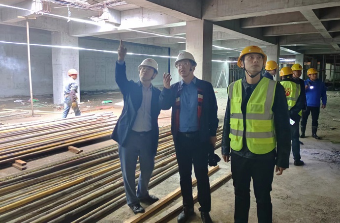 黨委副書記、總經(jīng)理王海龍深入唐人科技產(chǎn)業(yè)園項目檢查指導(dǎo)